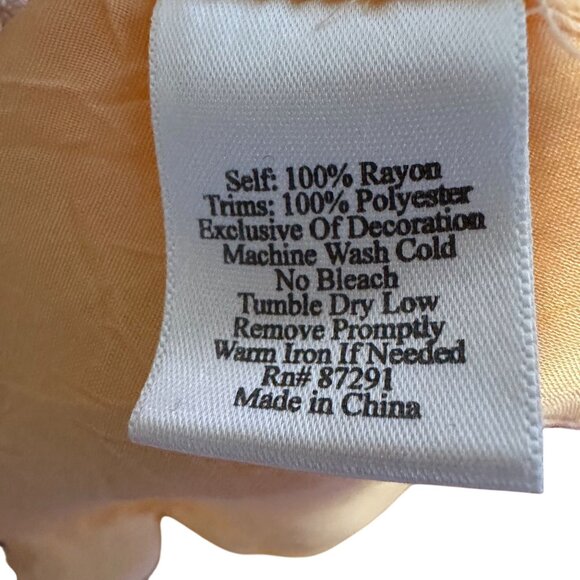 JOHNNY WAS Ombre Embroidered Blouse S/M Boho Luxe Artisanal Floral Festival Top - Picture 9 of 9